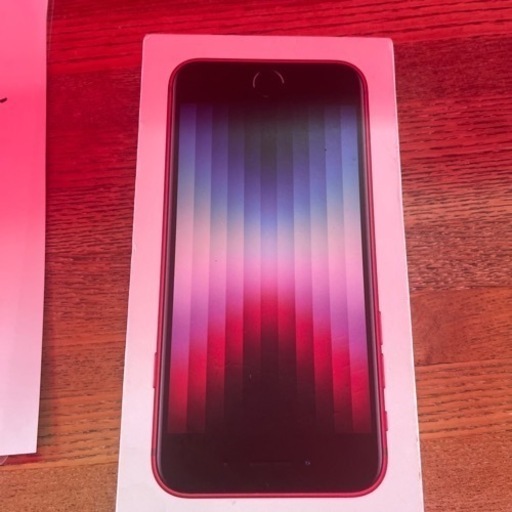 iPhoneSE 新品　早いもの勝ち