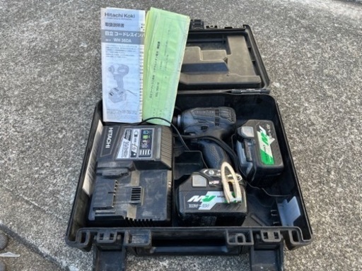 日立工機　インパクトドライバー　36v