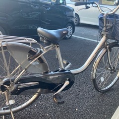 パナソニック美品電動自転車24インチ バッテリー2021年交換済み