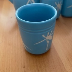 湯呑みセット　ブルーの画像
