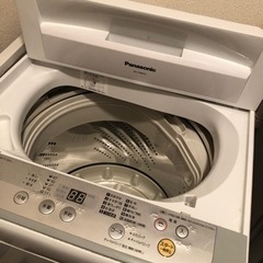 洗濯機 5.0kg 2017年購入 Panasonicの画像