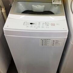 【中古品】洗濯機　ニトリ　NTR60　6.0kg 20221年製