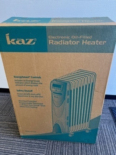 中古　kaz オイルヒーター　kCV129