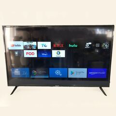 スマートテレビ★SmartTV 55V型 4K対応 HDD録画対応 LATUHD55 Android TV 液晶テレビ 中古