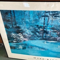 MARK KING 額入りポスターの画像