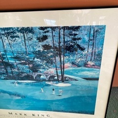 MARK KING 額入りポスターの画像