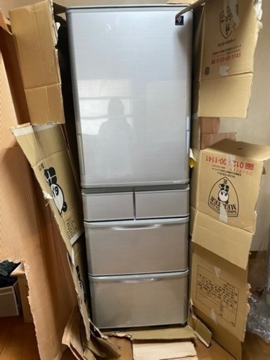 冷蔵庫　2016年式【412L】両開き　SHARP