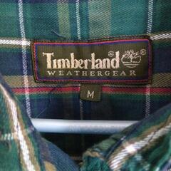 Timberland（ティンバーランド）メンズ用 チェック柄 半袖シャツ【中古】の画像