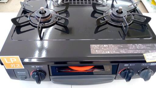 ★ジモティ割あり★ Rinnai ガステーブル  19年製 動作確認／クリーニング済み TJ2594