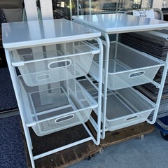 IKEA イケア シェルフ ステンレス ステンレスシェルフ 脱衣...