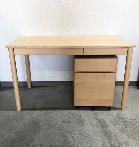 無印良品 ブナ材デスク・幅120cm (廃盤品) tomo 買い直し用 廃番 無印