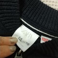 ZARA 子どもアウター 暖かい １１０センチの画像
