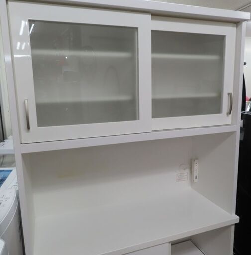 ♪ニトリ コパン100KB-WH キッチンボード レンジボード 食器棚 札幌♪ ♪ニトリ コパン100KB-WH キッチンボード レンジボード 食器棚 札幌♪