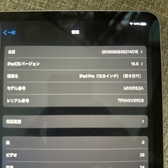 iPadPro12.9 6世代