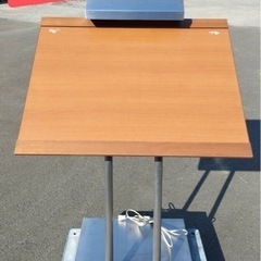 ✨メニュースタンド　電気＆キャスター付き