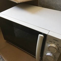 受付終了　電子レンジの画像