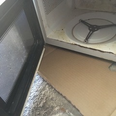 受付終了　電子レンジの画像