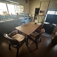 決まりました！ダイニングテーブルセットの画像