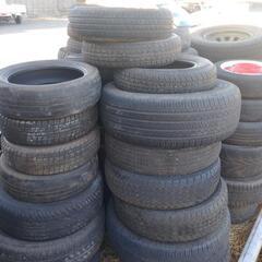 廃タイヤ無料であげます。の画像