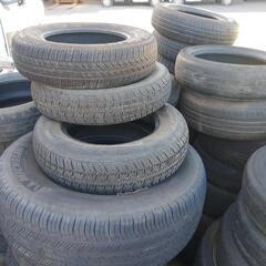 廃タイヤ無料であげます。の画像