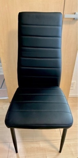 【美品】ダイニングガラステーブルセット　5点セット　4人掛け