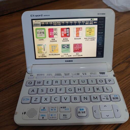 カシオ電子手帳 XD- K4800