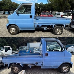 売り切れ　ホンダ☆アクティトラック☆青☆軽トラ☆MTの画像