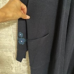 花柄　カーディガンの画像