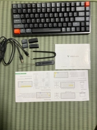 キーボード(有線、無線両用可能)