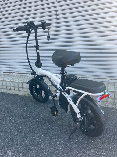 新品　公道走行可能　フル電動自転車　アクセル付き　ひねちゃ　モペット