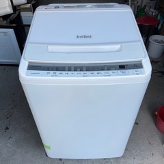 【お取引先確定】HITACHI 洗濯機 BW-V80F 2020年製　中古品