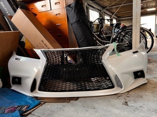 レクサス　IS用PP製スピンドルバンパー