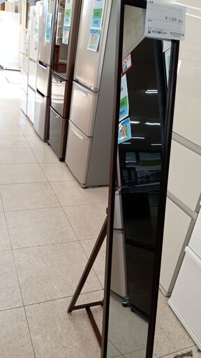 ★ジモティ割あり★  姿見 茶 H×D×W クリーニング済み TJ2606