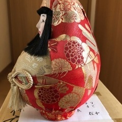 姫ダルマ　昭和　当時物　和人形　の画像