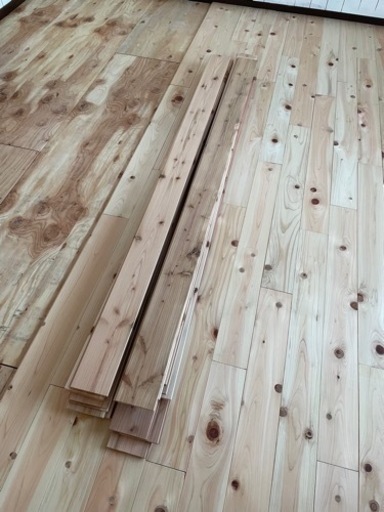 【無垢材】杉板　約1坪分　新古品