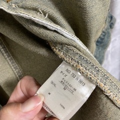 デニムジャケット　大きめの画像