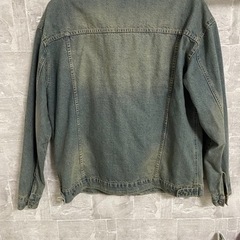 デニムジャケット　大きめの画像