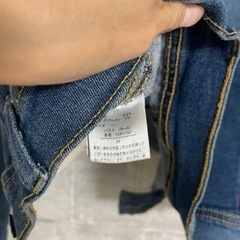 ノーカラーデニムジャケットの画像