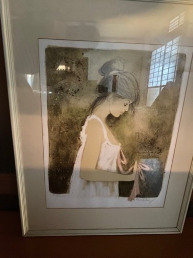 シャロワ　リトグラフ