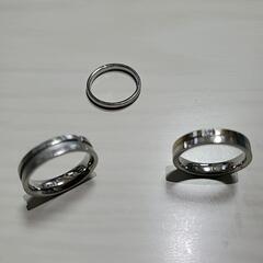 指輪３つの画像