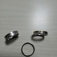 指輪３つの画像