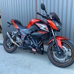 カワサキ Z250 カスタムパーツ多数 自賠責付の画像