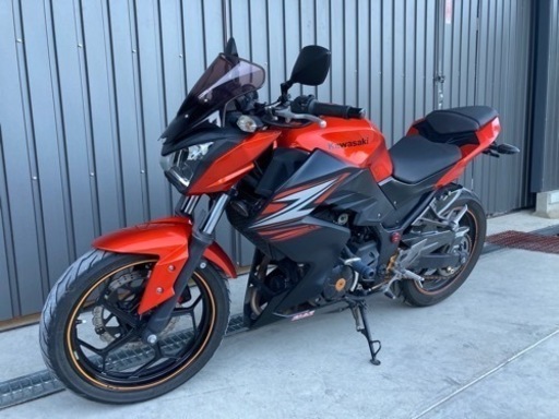 カワサキ Z250 カスタムパーツ多数 自賠責付