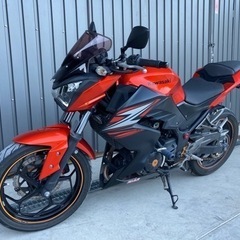 カワサキ Z250 カスタムパーツ多数 自賠責付の画像