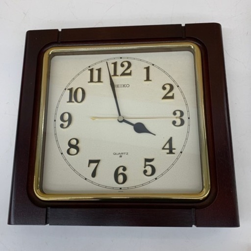 壁掛け時計 SEIKO QE630B ※2400010252839