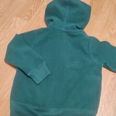 COMME CA ISM/コムサイズム☆リバーシブルフリースパーカー［110サイズ］の画像