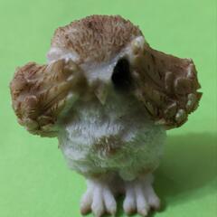 フクロウのミニチュア。