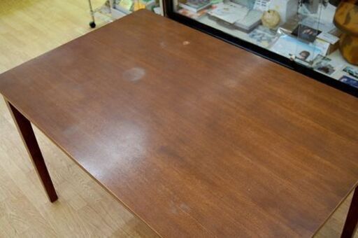 訳有り 4人掛けダイニングセット 4Pダイニングセット  食卓テーブル こげ茶 イス4脚 札幌市 清田区 平岡