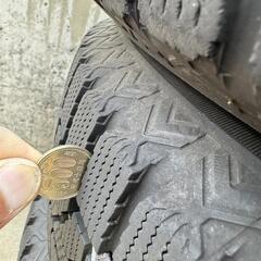 プリウス スタッドレスタイヤ タイヤチェーン付き タイヤ トーヨータイヤ OBSERVE GIZ2 195/65R15 91Q ホイール SHAKE ジョーカー グライドの画像