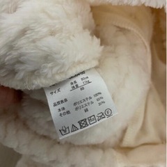 美品　ベビー服　冬服　アウター　コート　80の画像